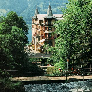 The Grand Hotel Giessbach.