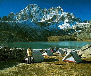 A Gokyo campsite.