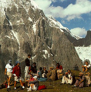 Approaching Daintar Pass, Pakistan.