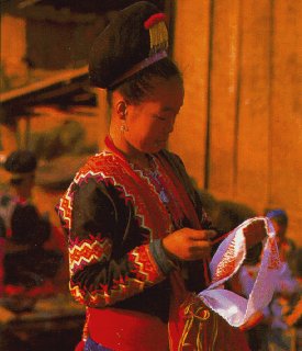 Tribal woman, northern Thailand.