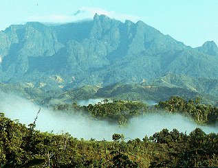 The Marojezy range in Madagascar.