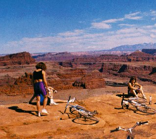 Resting in the Canyonlands Natinal Park.