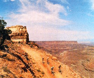 Exploring the White Rim Trail.