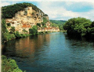 A view of the Dordogne Valley.