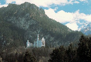 Mad King Ludwig's castle in Neuschwanstein.
