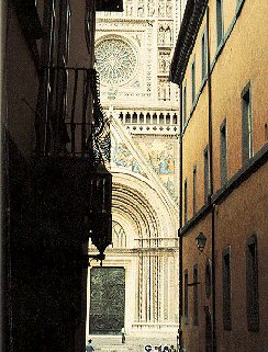 A cathedral in Tuscany.