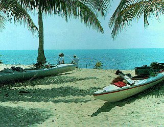 Warm sun, gentle seas in Belize.