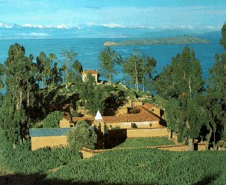 The vast expanse of Lake Titicaca.