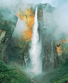Angel Falls, the tallest in the world.