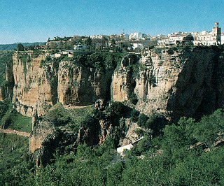 The charming city of Ronda.
