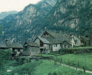 Beautiful Ticino in Switzerland.