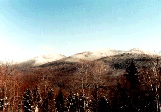 The White Mountains of New Hampshire.