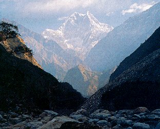 The peaks of West Nepal.