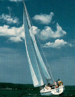 Cruising on Lake Michigan.