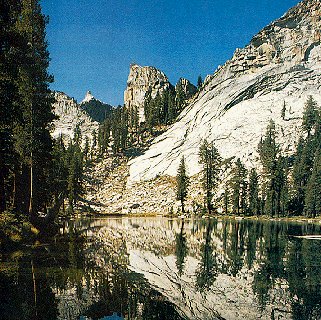 The High Sierra in California.