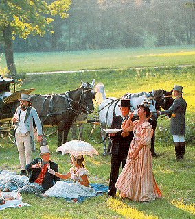 Picnic on the trail of King Ludwig II.