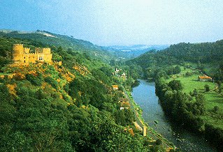 The tranquil French countryside.