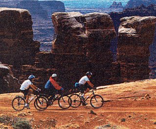 On the go in the Canyonlands.