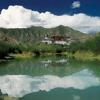 The Potala Palace in Lhasa, Tibet.