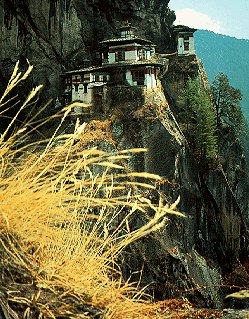 Taktsang Temple, known as the Tiger's Nest.