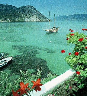 Turkey's Turquoise coastline.