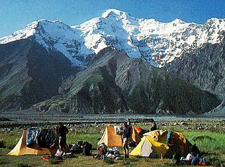 Camp site at Chontash.