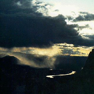 The Nahanni River valley.