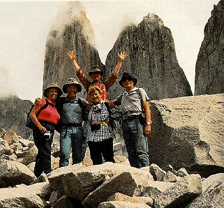 Exploring the Towers of Paine.