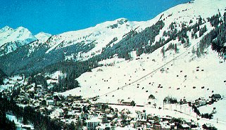 The towering peaks of St. Anton.