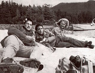 Workcamp volunteers in Alaska.