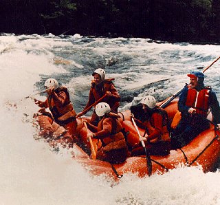 Move up to more challenging whitewater eventually.