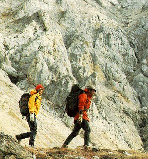 Hiking in Gates of the Arctic National Park.