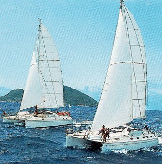 A Caribbean sailing getaway.