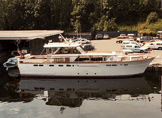 Cruise the Northwest in comfort on this powerboat.