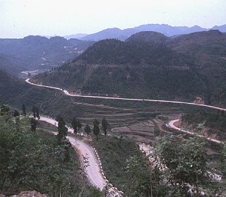 The roads of Yunnan Province.